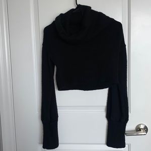 CLEAR OUT SALE Crop Slouch Turtleneck